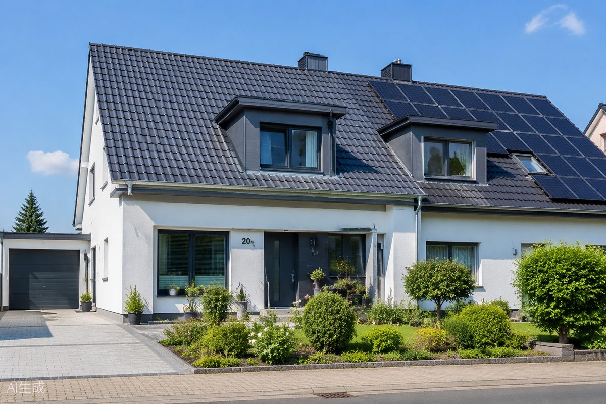 Saniertes Dach mit Gauben nach Referenzprojekt